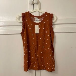 Ella Moss, Brown Sleeveless Shirt, will take anything!!